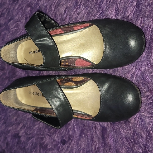 Madden Girl Shoes - Off Black heels
